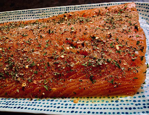 grilled salmon rub | healthy blackstone griddle recipes