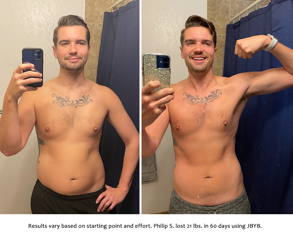 philip before and after | just bring your body results