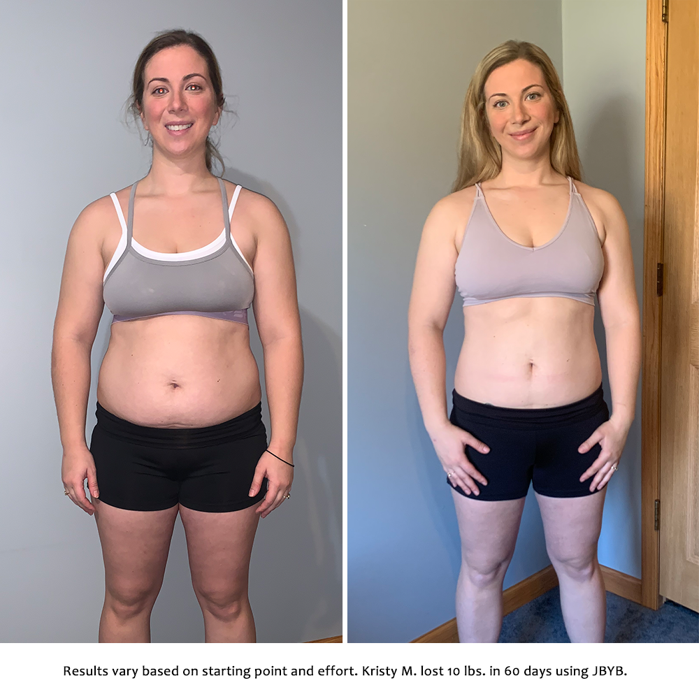 kristy before and after | just bring your body results