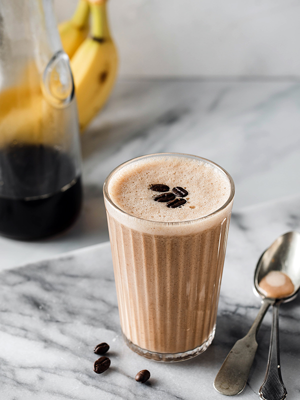 Power Latte Shakeology in a glass