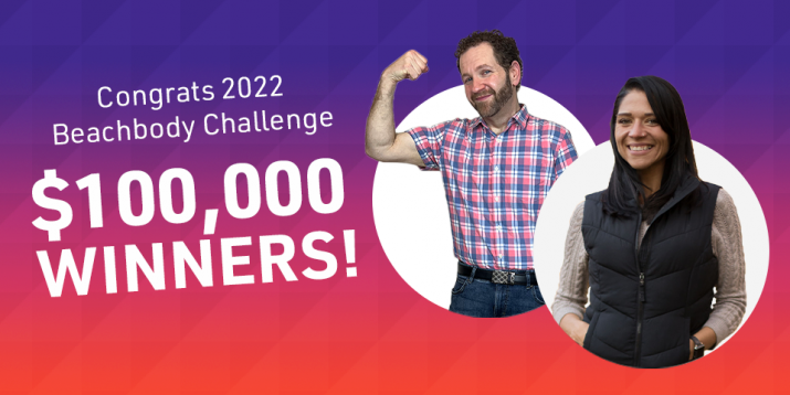 Beachbody Challenge $100,000 Winners 2022