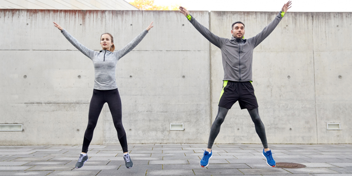 Jumping Jacks / Star jumps - GoFitnessPlan