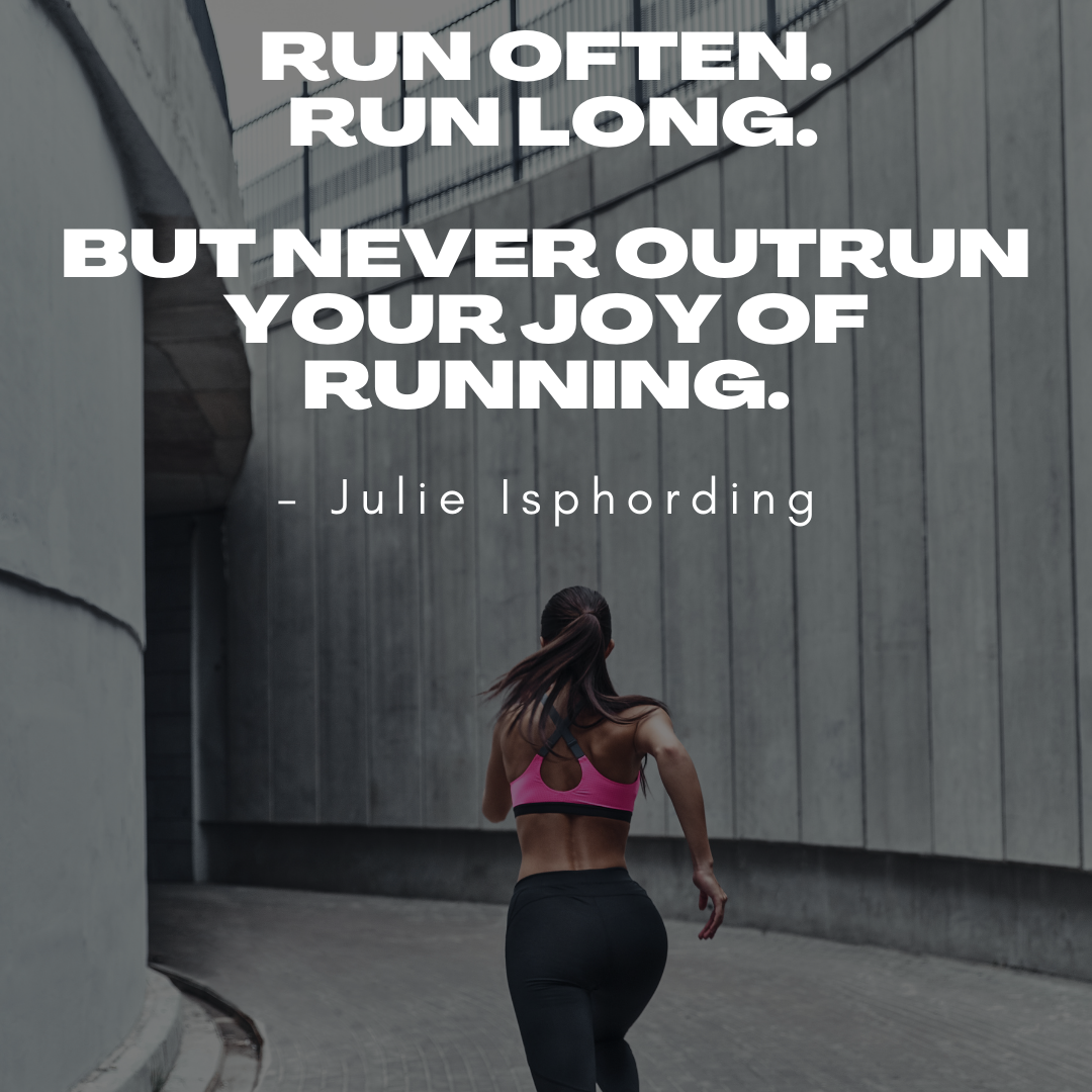 julie isphording | running quotes