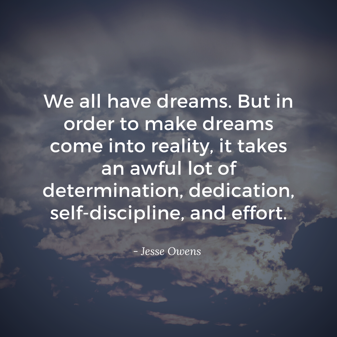 jesse owens | self discipline quotes