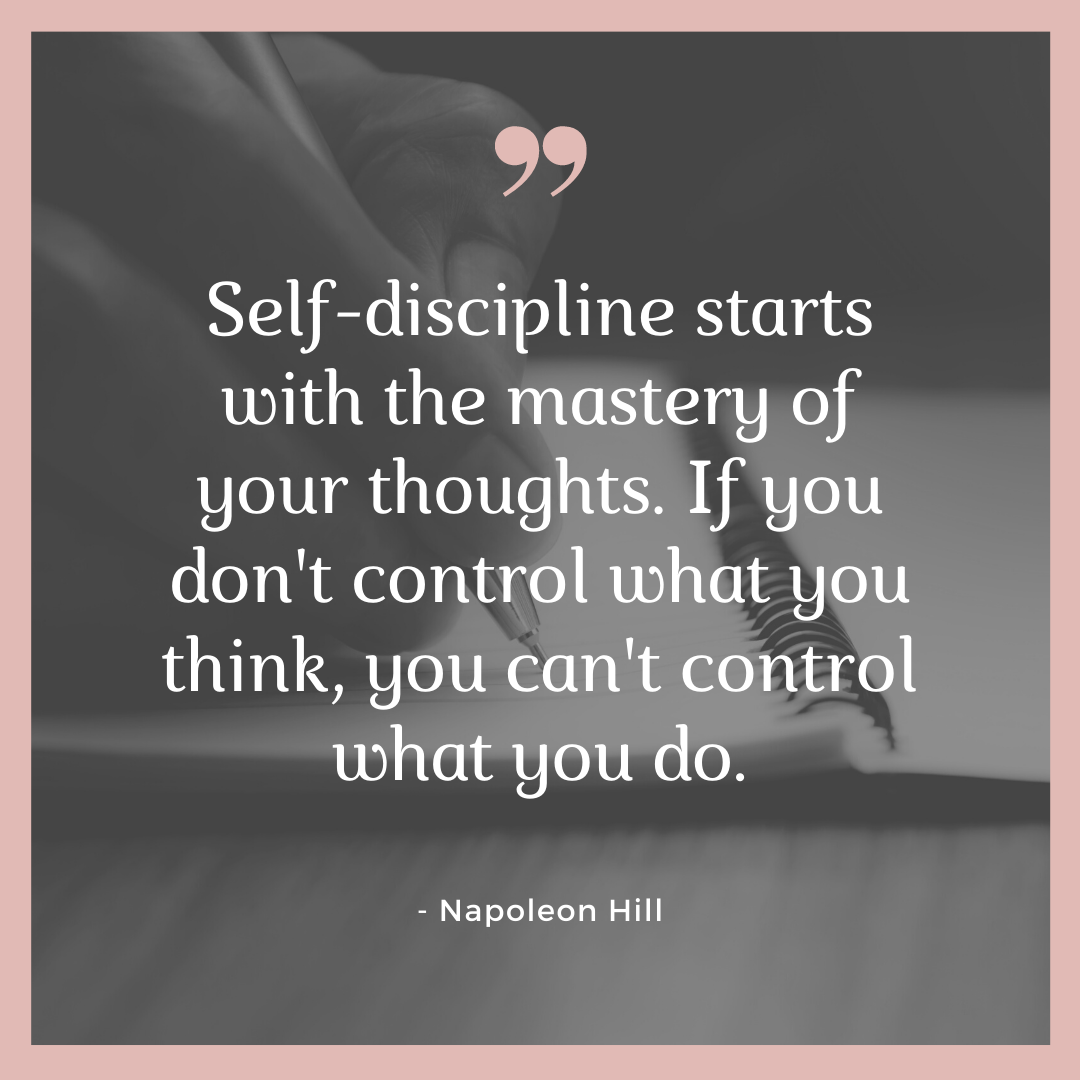 napoleon hill | self discipline quotes