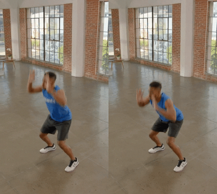 squat thrust vs burpee exercise