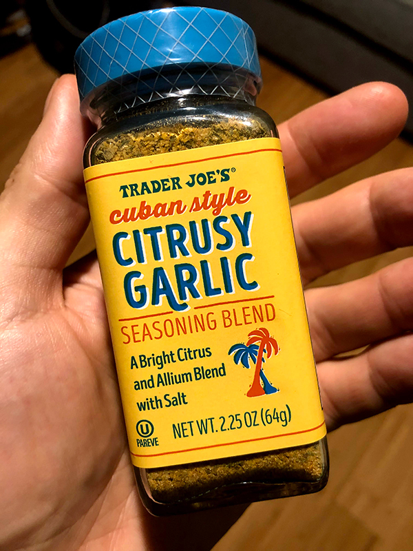 citrusy garlic | best trader joe's spices