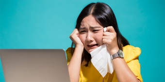 does crying burn calories