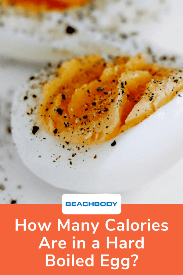 hard boiled egg calories