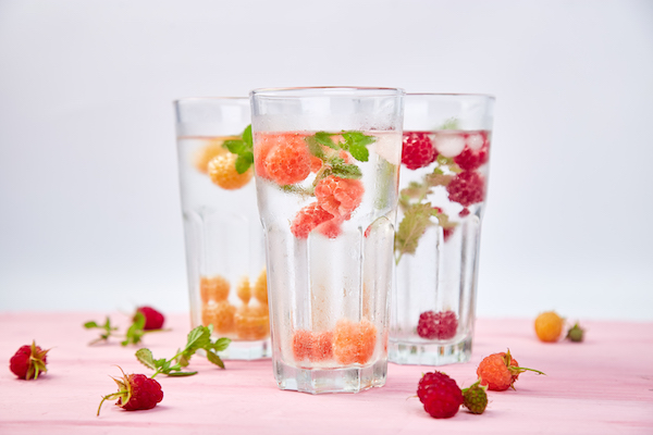 infused flavored water | no sugar drinks