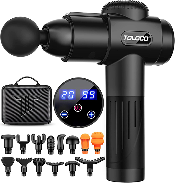 Toloco Percussion Massage Gun | myofascial release tools