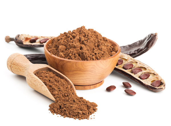 carob powder with pods | Carob Pods