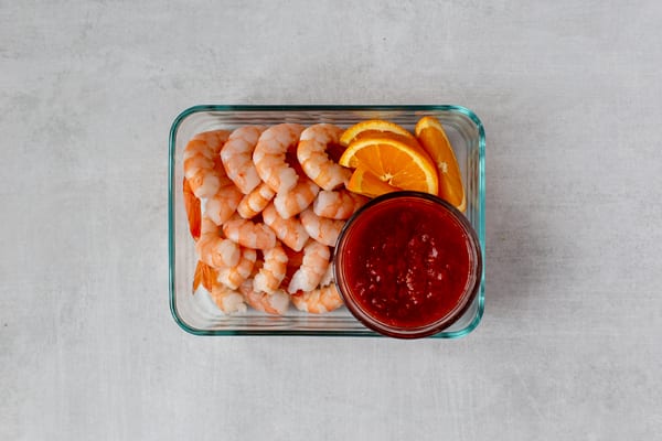 shrimp cocktail sauce | what is protein