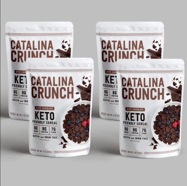 catalina crunch dark chocolate | keto cereals