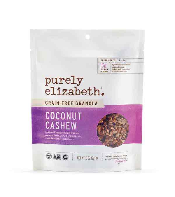 purely elizabeth coconut cashew | keto cereals