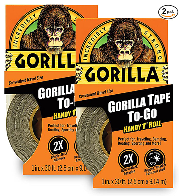 gorilla tape for day hike emergency kit