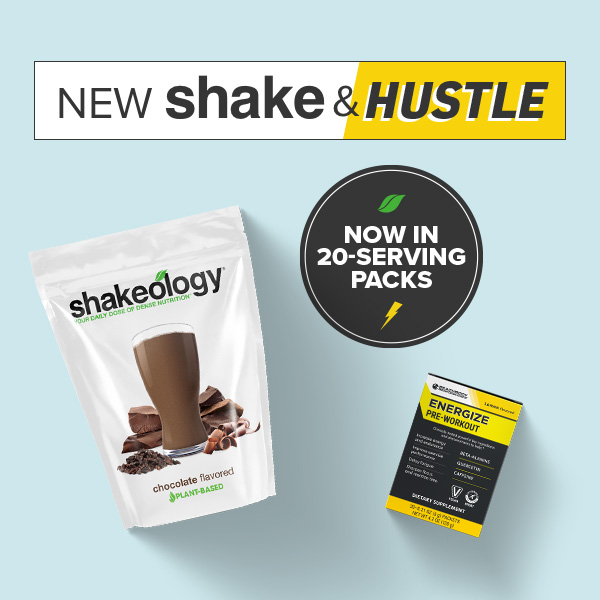 Shakeology + Energize combo pack