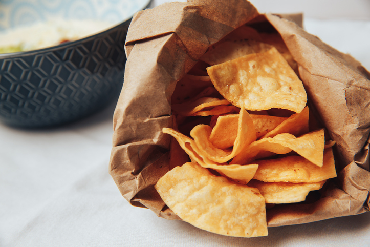 bag of chips | What to Order at Chipotle