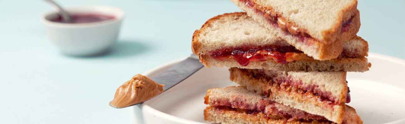 are peanut butter and jelly sandwiches healthy