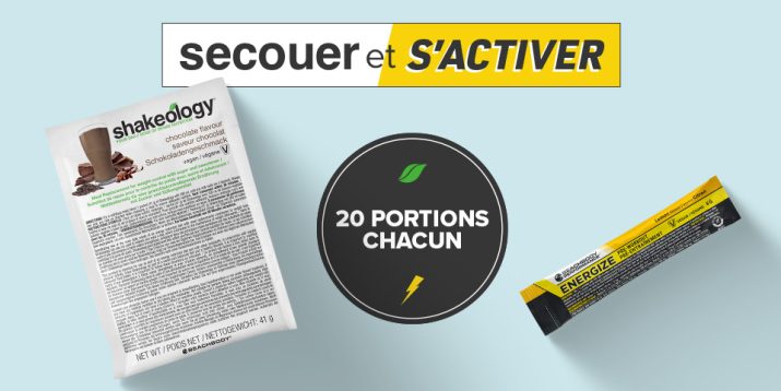 À venir en août pour Secouer et s’activer : Energize Limonade à la fraise