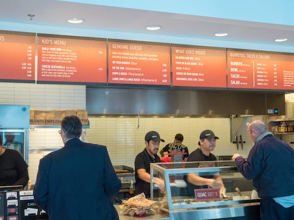 what to order at chipotle interior
