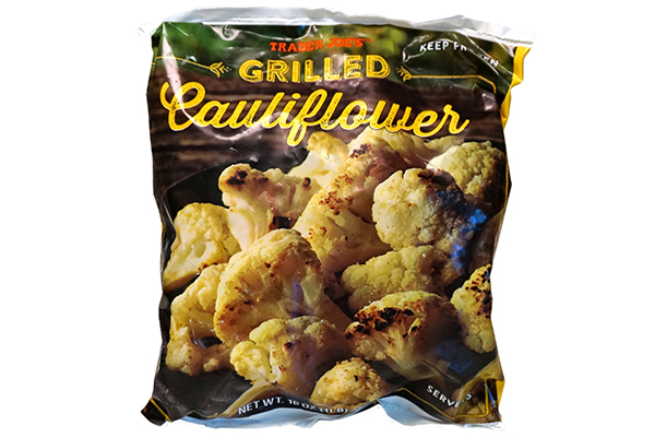 Grilled Cauliflower | trader joe's frozen food