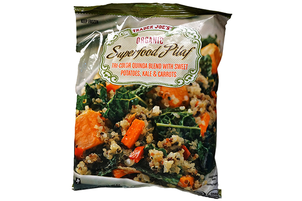 Organic Superfood Pilaf | trader joe's frozen food