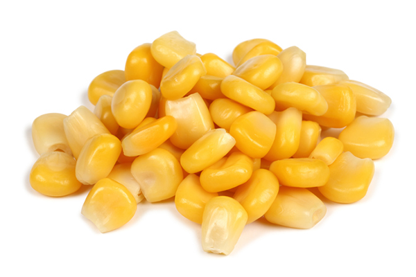 corn on white background | best frozen veggies