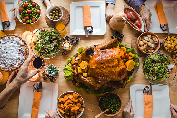 7 Tips for Setting Up a Healthy Thanksgiving Buffet