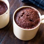 Chocolate Peanut Butter Cup Recover Mug Cake 
