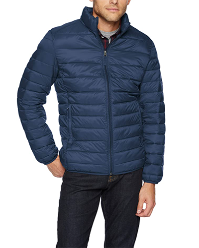 Amazon Essentials Men's Packable Puffer Jacket | Winter Workout Jackets