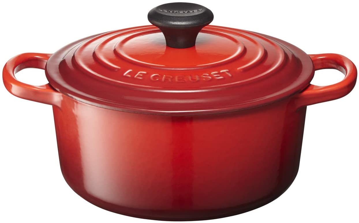 Le Creuset چدن امضاء گرد هلندی |  بهترین اجاق های هلندی