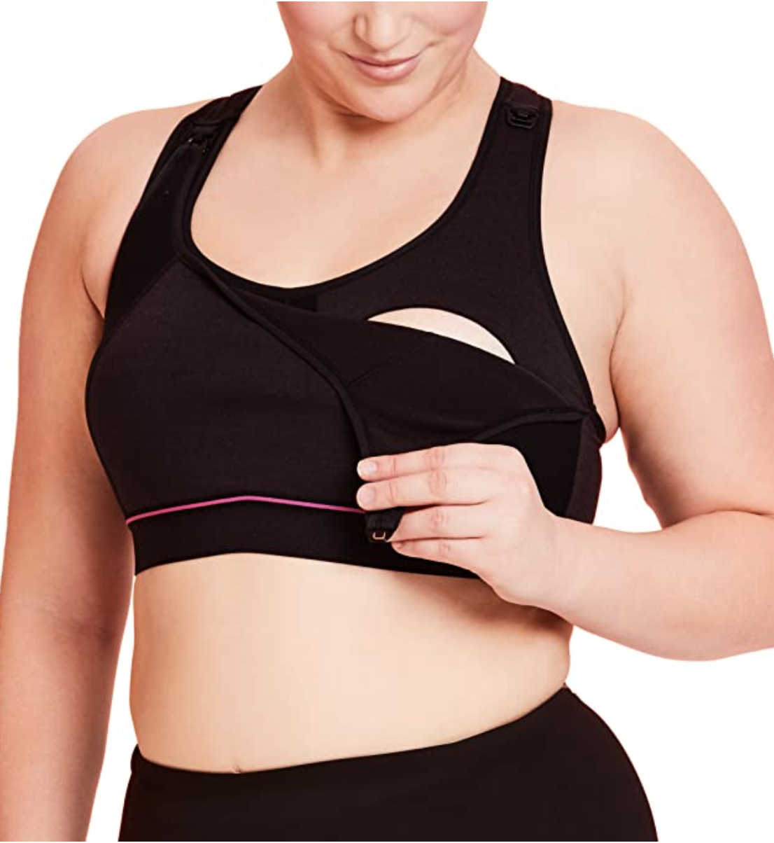 Playtex Women's Nursing Sports Bra with Racerback