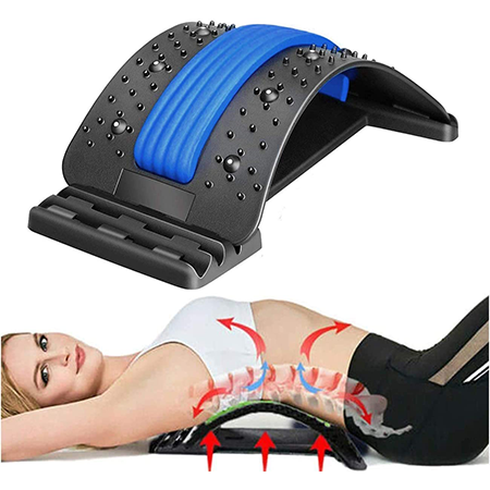 SideDeal: URBNFit 12 Back Pain Relief Wheel with Yoga Stretching Strap