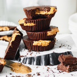 Stacked Copycat Peanut Butter Cups