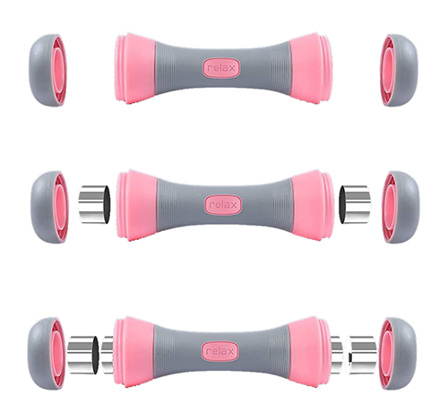 5 to 52.5 pounds grips Adjustable Dumbbells Weight Set Birthday New Year Gifts  Men Women Fitness Exercise Dumbbell Muscle Training Body Shaping GT