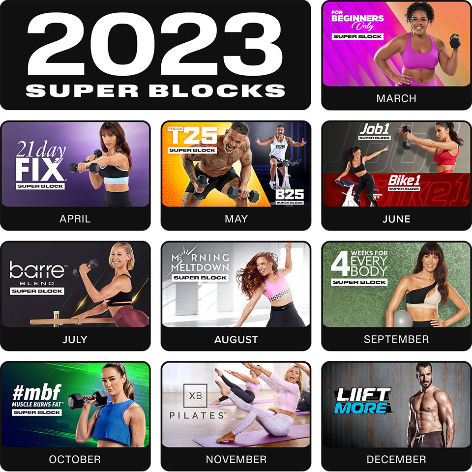 Focus T25 + B25 Super Block - Rich Dafter's Resources For Better Health