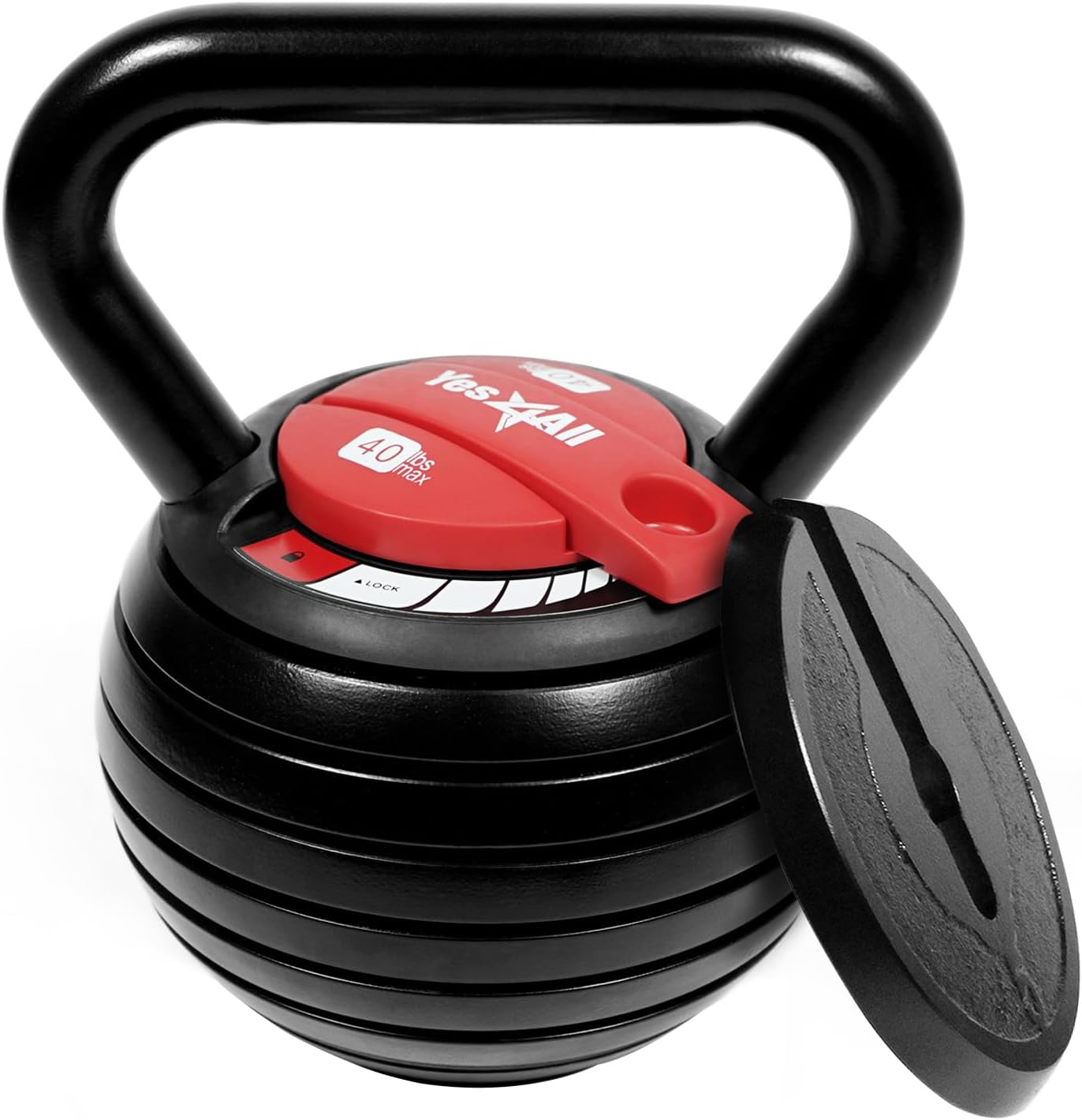 MAXUM Adjustable Kettlebell (10 - 40 lbs) - MAXUM fitness - Home