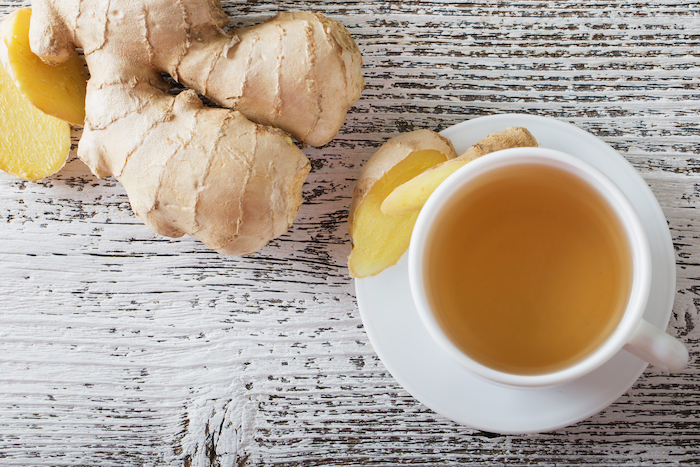 benefits of ginger root tea