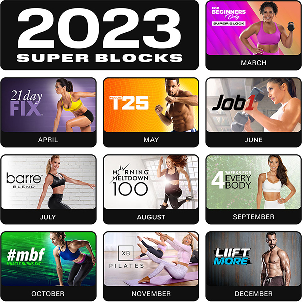 Super Blocks Calendar BODi