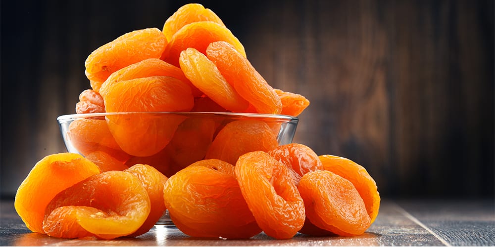 dried apricots | foods high in potassium