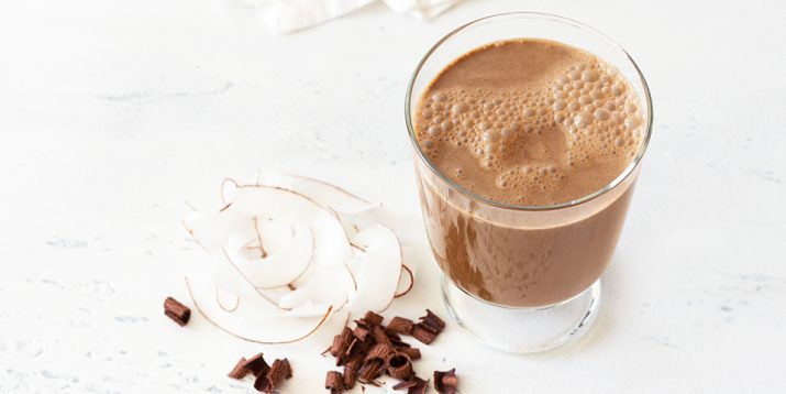 Chocolate French Vanilla Swirl Protein Shake Recipe