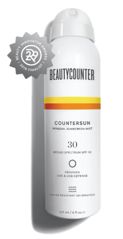 Countersun Mineral Sunscreen Mist | Organic Sunscreen