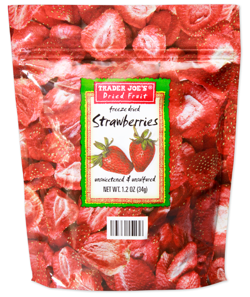 freeze dried strawberries | Best Trader Joe's Snacks