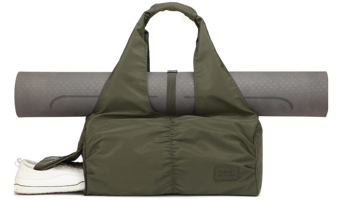 Duffle bag with yoga mat cheap holder