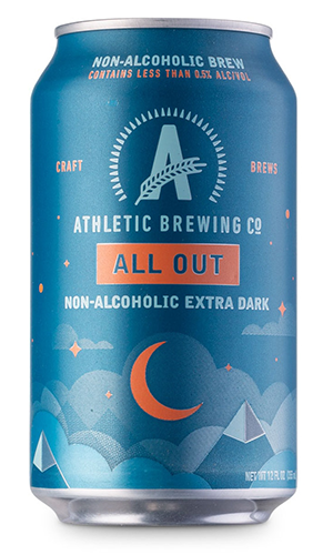 Athletic Brewing Co. All Out Stout |  Alkoholfritt öl