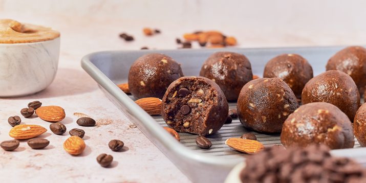 No-Bake Latte Cookie Dough Bites