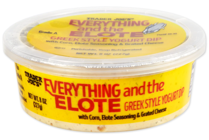 Everything and the Elote Greek Style Yogurt Dip | Trader Joe's Salad Dressing