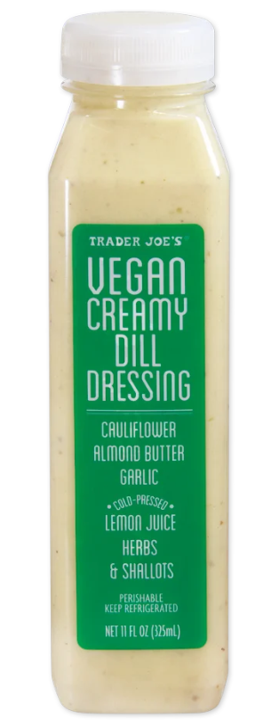 Vegan Creamy Dill Dressing | Trader Joe's Salad Dressing