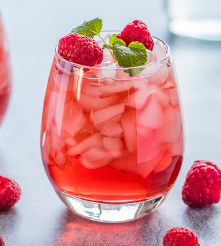 Raspberry Shrub | Non-Alcoholic Cocktails